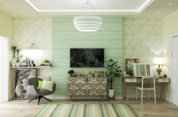 Фото из портфолио Спальня "Mojito" – фотографии дизайна интерьеров на INMYROOM