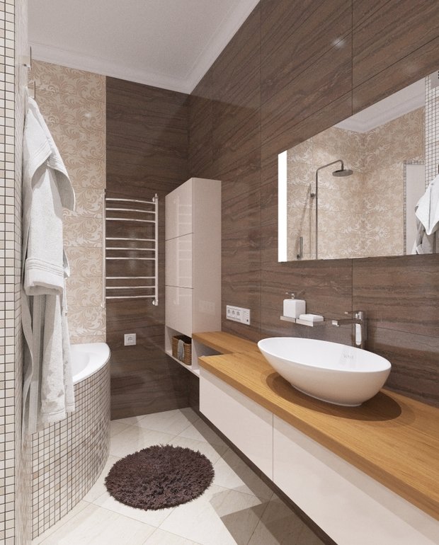Фото из портфолио Ванная – фотографии дизайна интерьеров на INMYROOM