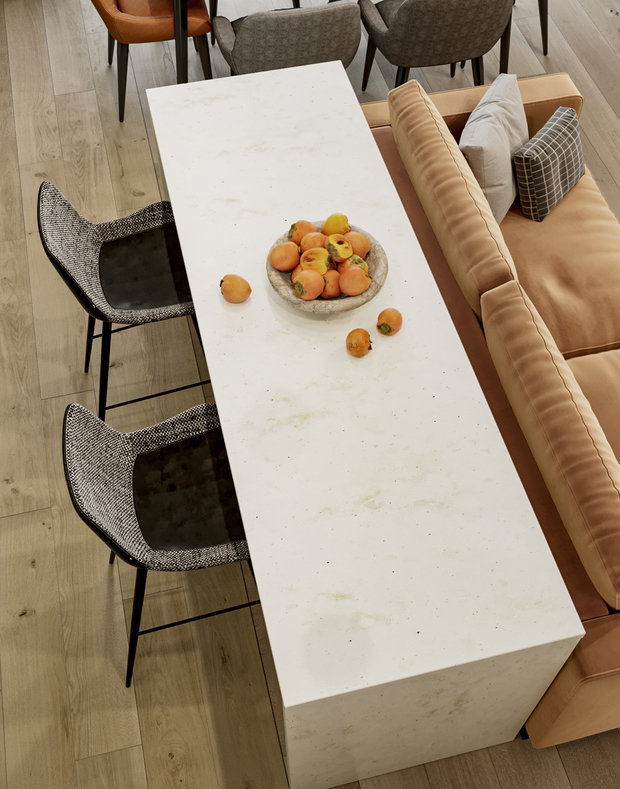 Фотография: Кухня и столовая в стиле Современный, Минимализм, Квартира, Проект недели, Екатеринбург, 2 комнаты, 60-90 метров, Екатерина Третьякова – фото на INMYROOM