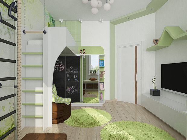 Фото из портфолио Квартира в ЖК "Атлетик Хаус" – фотографии дизайна интерьеров на INMYROOM