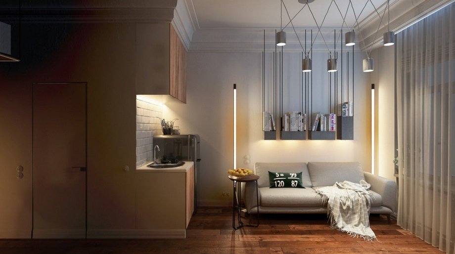 Фотография: в стиле , Малогабаритная квартира, дизайн малогабаритки, идеи для малогабаритки, энциклодпедия_малогабаритка – фото на INMYROOM