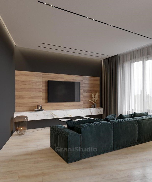 Фото из портфолио Графит – фотографии дизайна интерьеров на INMYROOM