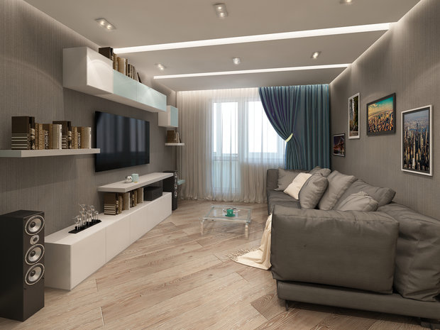 Фото из портфолио Холостяцкое логово – фотографии дизайна интерьеров на INMYROOM