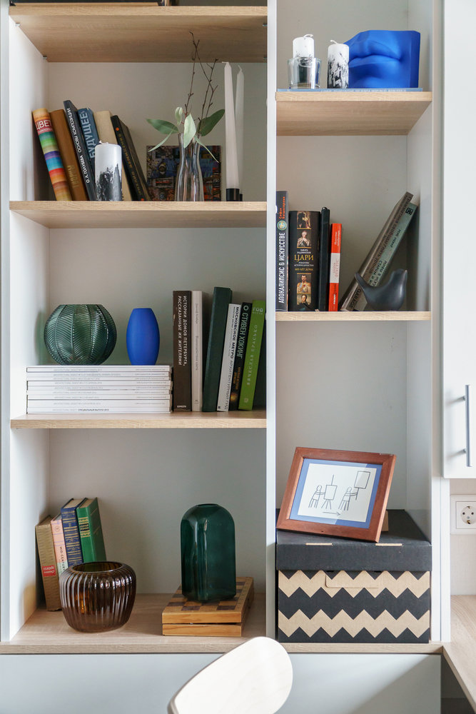 Фотография: Гостиная в стиле Современный, Малогабаритная квартира, Квартира, Проект недели, Санкт-Петербург, 1 комната, до 40 метров, Александра Сакмарова – фото на INMYROOM Фотография: Гостиная в стиле Современный, Малогабаритная квартира, Квартира, Проект недели, Санкт-Петербург, 1 комната, до 40 метров, Александра Сакмарова – фото на INMYROOM