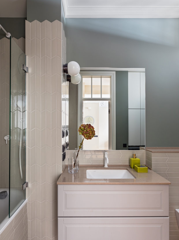 Фотография: Ванная в стиле Скандинавский, Современный, Квартира, Проект дня, Минск, 3 комнаты, 40-60 метров, Елена Ерашевич – фото на INMYROOM