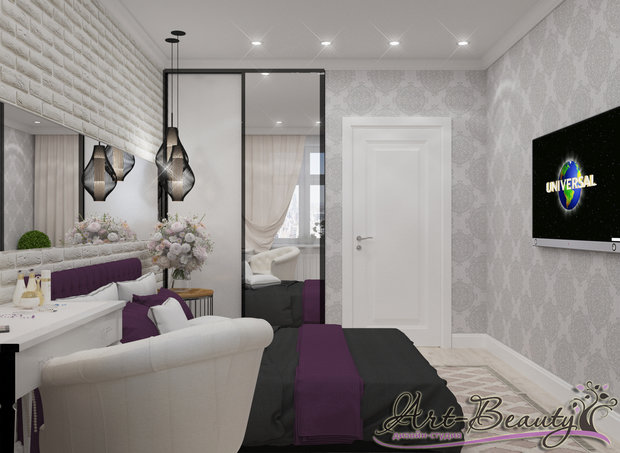 Фото из портфолио Сдержанность в серых тонах – фотографии дизайна интерьеров на INMYROOM