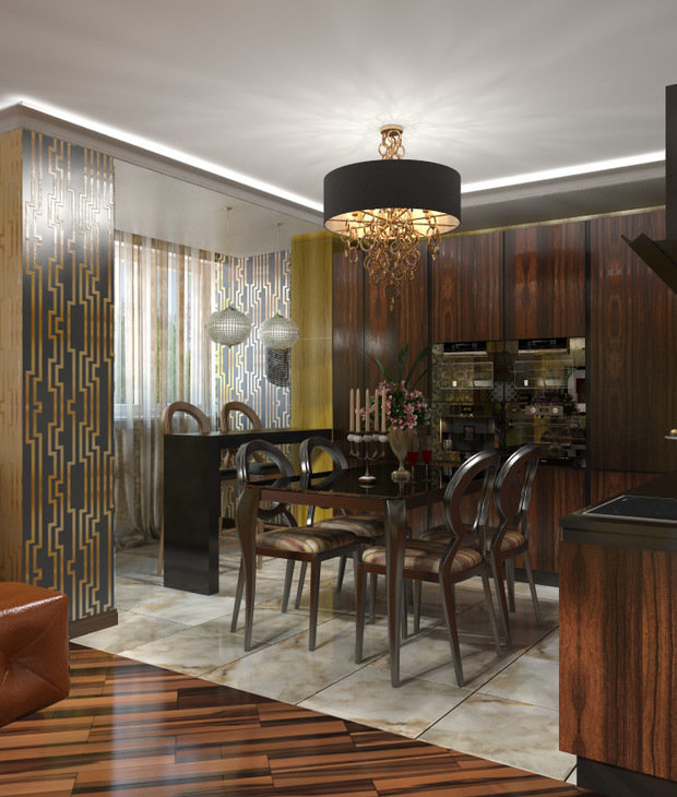 Фото из портфолио Квартира 120 кв.м. в Монолите – фотографии дизайна интерьеров на INMYROOM