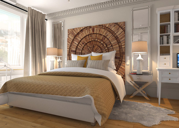 Фото из портфолио Спальня – фотографии дизайна интерьеров на INMYROOM