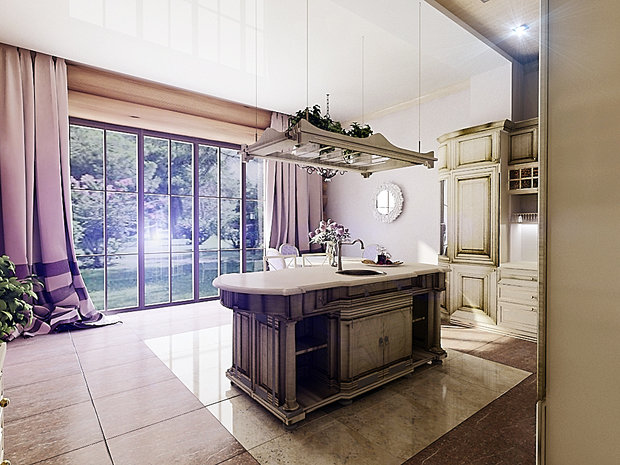 Фото из портфолио Кантри – фотографии дизайна интерьеров на INMYROOM