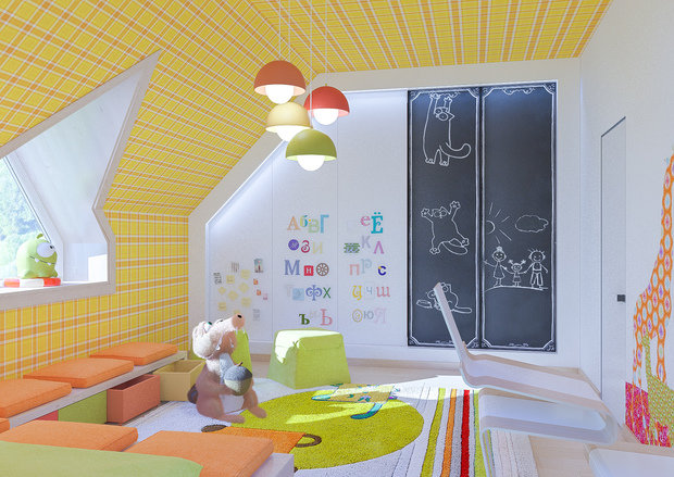 Фото из портфолио Сафари в детской  – фотографии дизайна интерьеров на INMYROOM