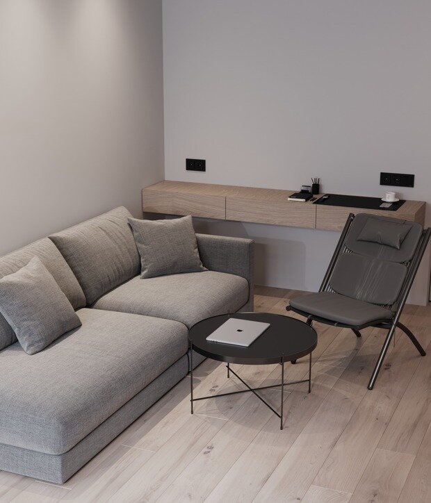 Фото из портфолио Квартира 62 м2 в Калининграде. ЖК Клен – фотографии дизайна интерьеров на INMYROOM