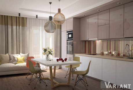 Дизайн интерьера квартиры по ул.Коммунистическая (г.Пенза)