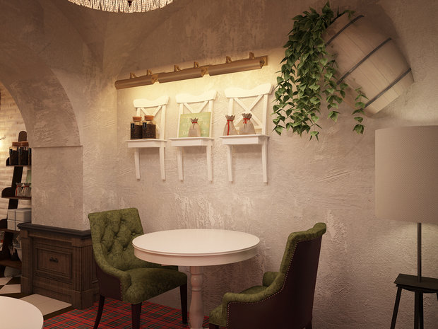 Фото из портфолио Уютная кофейня – фотографии дизайна интерьеров на INMYROOM