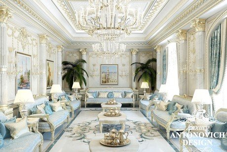 Роскошное настроение в интерьерах Антонович Дизайн