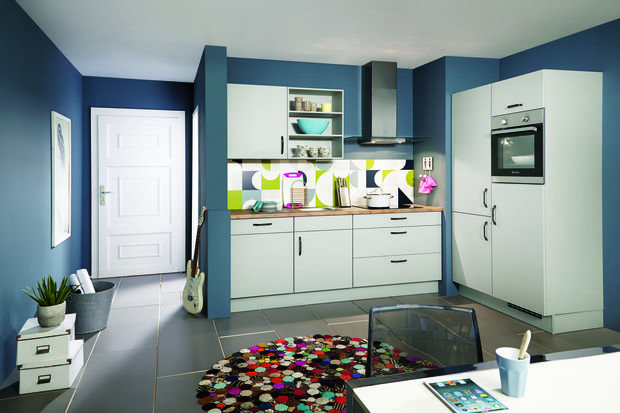 Фото из портфолио Эффектный фартук – фотографии дизайна интерьеров на InMyRoom.ru