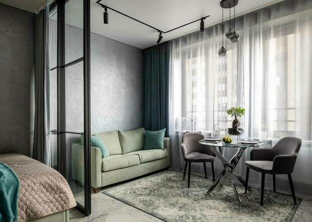 Фото из портфолио Квартира в ЖК Савеловский Сити – фотографии дизайна интерьеров на INMYROOM