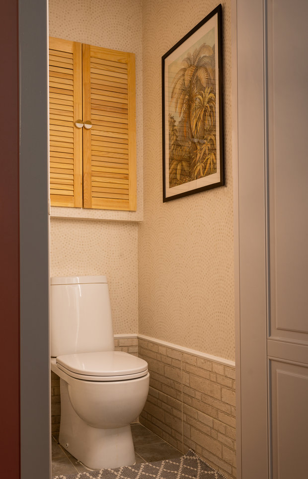 Фотография: Ванная в стиле Современный, Квартира, Проект недели, Москва, 1 комната, 40-60 метров, Анастасия Заркуа – фото на INMYROOM