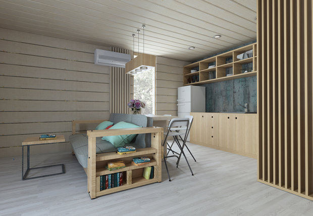 Фотография: Кухня и столовая в стиле Лофт – фото на INMYROOM