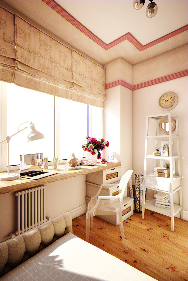 Фотография: Детская в стиле Прованс и Кантри, Классический, Современный, Эклектика, Квартира, Gramercy Home, Проект недели, Москва, Зеленый, Бежевый, Розовый, Бирюзовый, Марина Саркисян, Jacob Delafon, Laufen Palomba Collection, Designers Guild, Hansgrohe Raindance, Eiffinger, Aqua Azzuro, Atlas Concorde Doga Vanilla Cassettone, Vasily, квартира со свободной планировкой, свободная планировка, классический интерьер – фото на INMYROOM