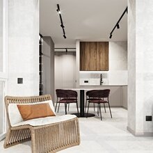 Фото из портфолио Интерьер 2х комн квартиры – фотографии дизайна интерьеров на INMYROOM