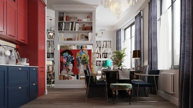 Фото из портфолио Квартира в ЖК Грюнвальд – фотографии дизайна интерьеров на INMYROOM