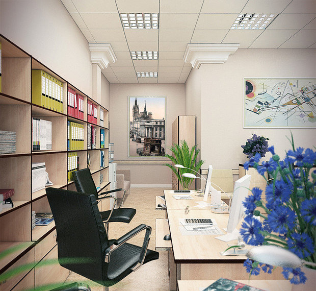 Фото из портфолио Бизнес-центр "ГринПарк" – фотографии дизайна интерьеров на INMYROOM