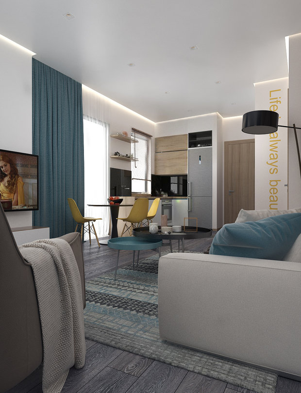 Фото из портфолио Квартира в Турции – фотографии дизайна интерьеров на INMYROOM