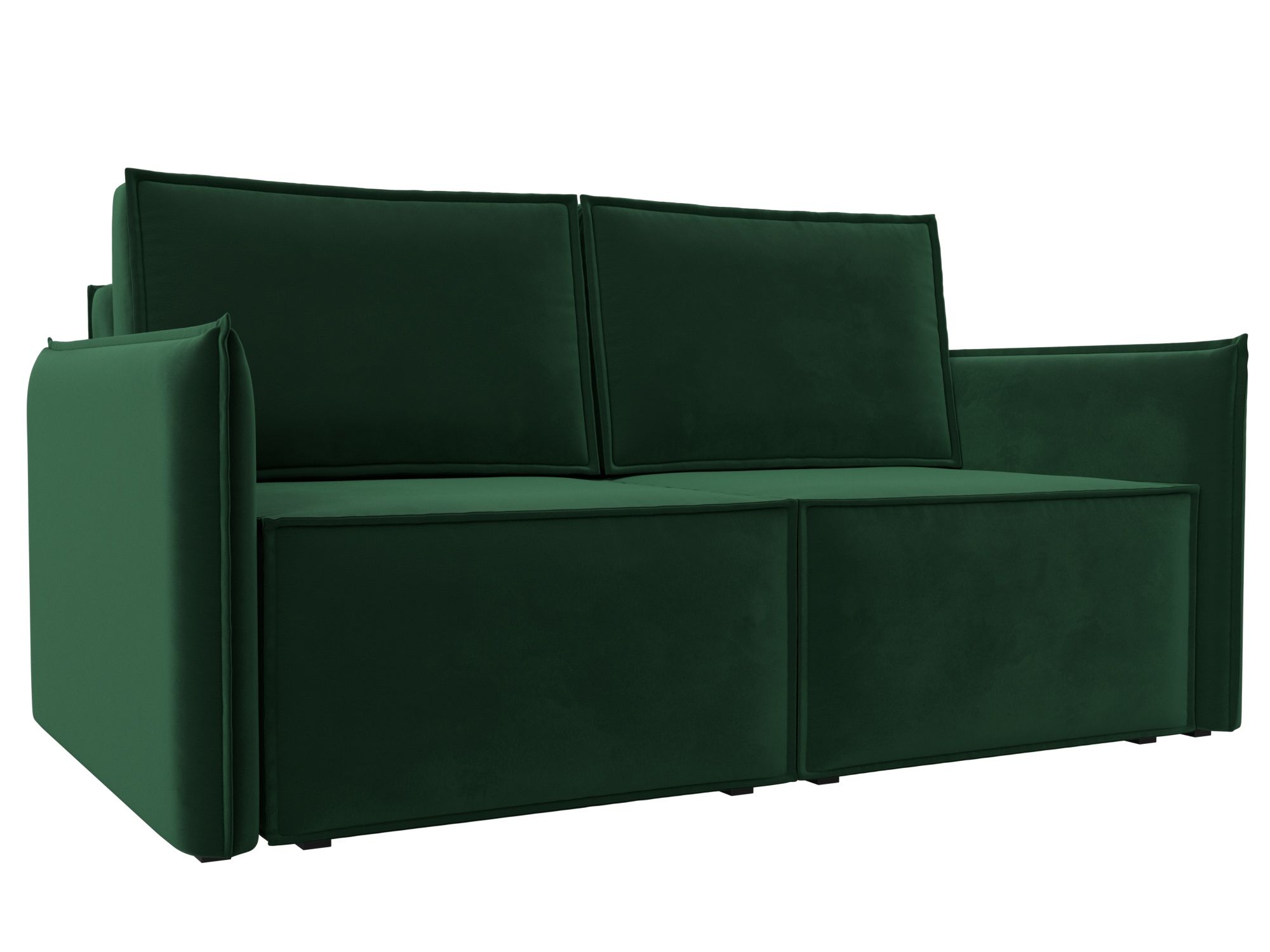 Диван-кровать Либерти мини темно-зеленого цвета