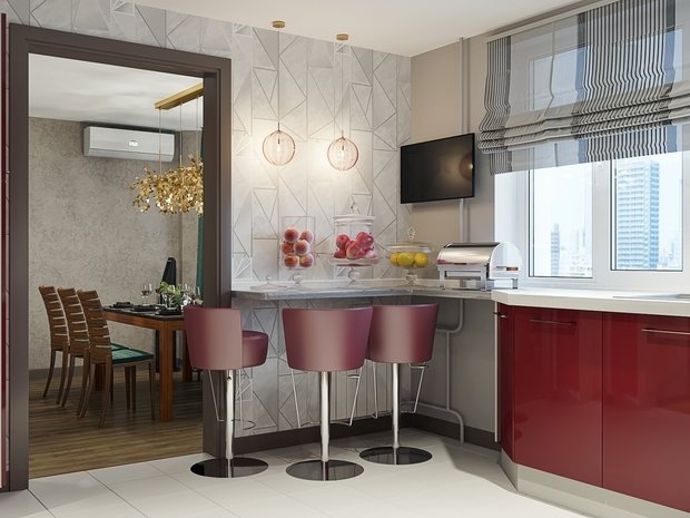 Фото из портфолио Эффектность стиля  – фотографии дизайна интерьеров на INMYROOM