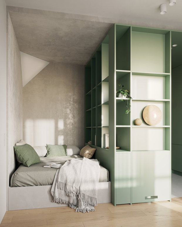 Фото из портфолио Квартира-студия в Санкт-Петербурге, 23,3 м2 – фотографии дизайна интерьеров на INMYROOM