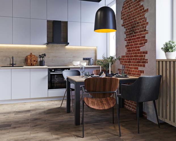 Фото из портфолио Лофт с старом фонде – фотографии дизайна интерьеров на INMYROOM