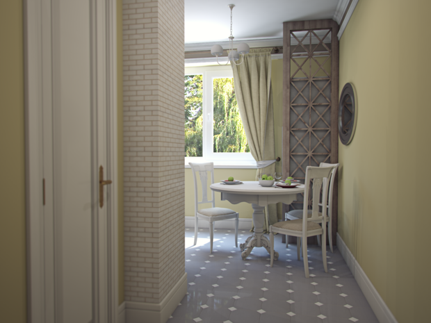 Фотография: Кухня и столовая в стиле Прованс и Кантри – фото на INMYROOM