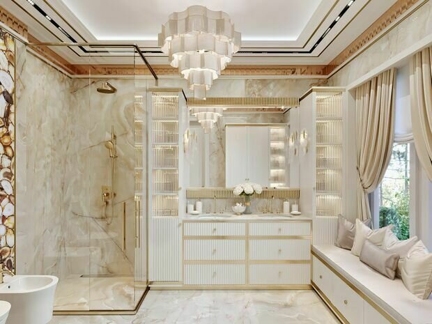 Фото из портфолио Дом 281,5 м² в КП Руза Фэмили: светлый интерьер для светлой семьи – фотографии дизайна интерьеров на INMYROOM