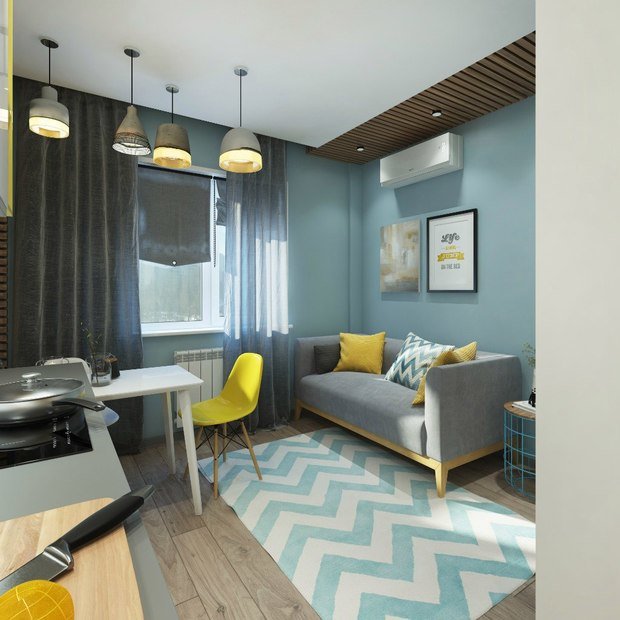 Фото из портфолио Квартира в экостиле – фотографии дизайна интерьеров на INMYROOM