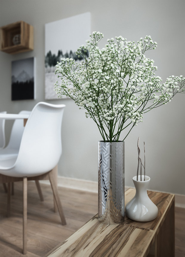 Фото из портфолио Светлая легкая кухня – фотографии дизайна интерьеров на INMYROOM