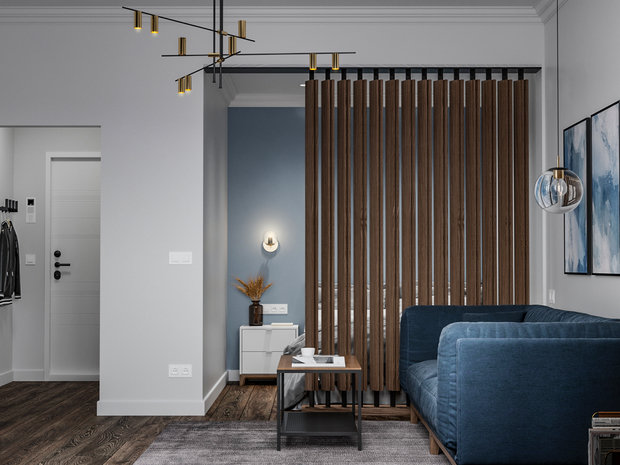 Фото из портфолио Квартира в Москве 32 м2 – фотографии дизайна интерьеров на INMYROOM