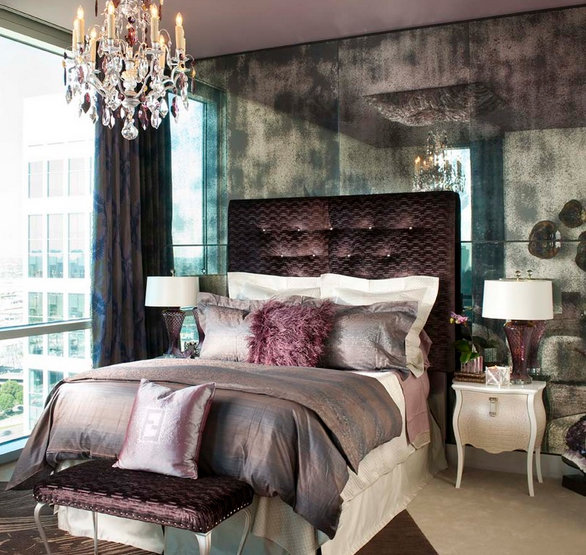 Фотография: Спальня в стиле Эклектика, Декор интерьера, Малогабаритная квартира, Квартира, Дома и квартиры, Советы, Зеркало – фото на INMYROOM