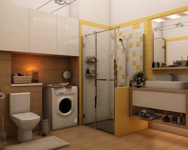 Фото из портфолио Bathroom – фотографии дизайна интерьеров на INMYROOM