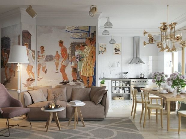 Фотография: Кухня и столовая в стиле Эклектика, Гостиная, Спальня, Декор интерьера, Советы, Moroso, Cc-tapis, Roberto Cavalli, ToTaste Studio, Маргарита Рассказова, Оксана Бутман, Artpartner, SalonedelMobileMoscow – фото на INMYROOM