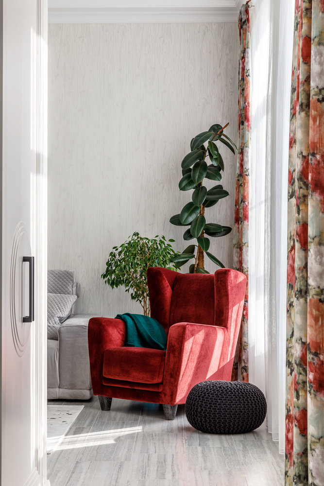 Фотография: Гостиная в стиле Классический, Современный, Дом, Проект недели, Дом и дача, Краснодар, 3 комнаты, Более 90 метров, Ирина Оника – фото на INMYROOM