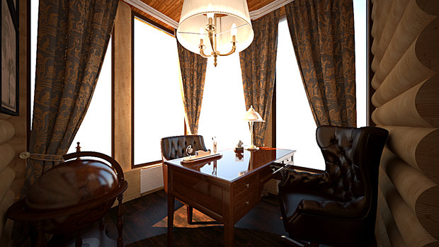 Фото из портфолио Коттедж п. Устиновка – фотографии дизайна интерьеров на INMYROOM