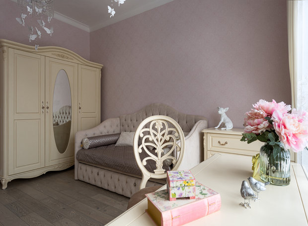 Фото из портфолио домашняя нежность – фотографии дизайна интерьеров на INMYROOM