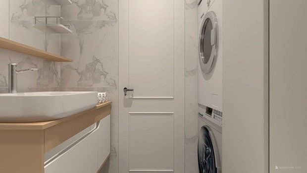 Фото из портфолио 57 м2 ЖК Остафьево – фотографии дизайна интерьеров на INMYROOM