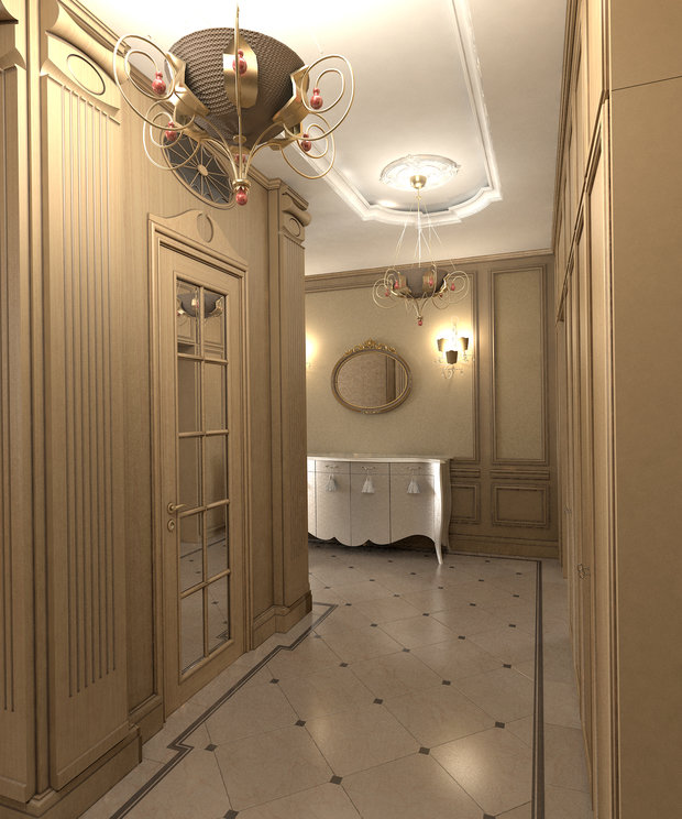 Фото из портфолио Квартира в классическом стиле – фотографии дизайна интерьеров на INMYROOM