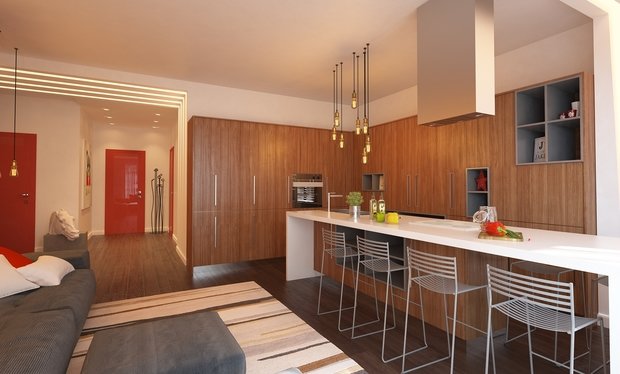 Фото из портфолио Квартира для влюбленных – фотографии дизайна интерьеров на INMYROOM