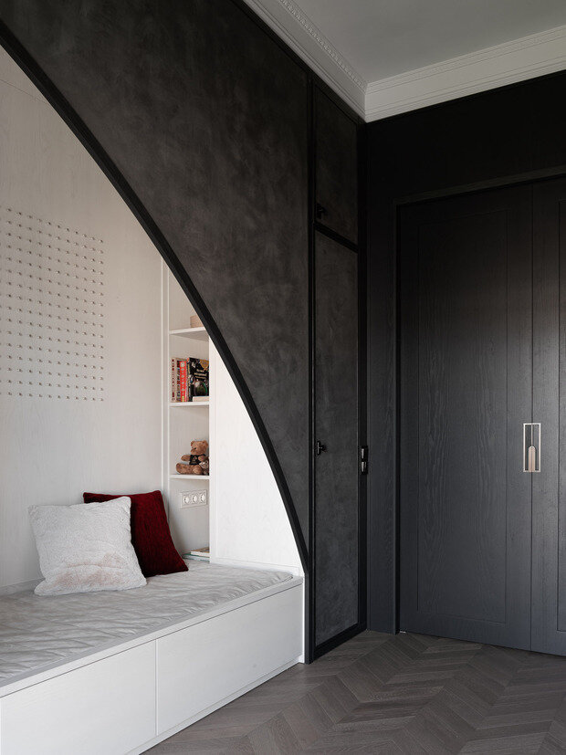 Фотография: Детская в стиле Классический, Современный, Эклектика, Проект недели, Сталинка, 3 комнаты, 60-90 метров, Наталья Юнина – фото на INMYROOM