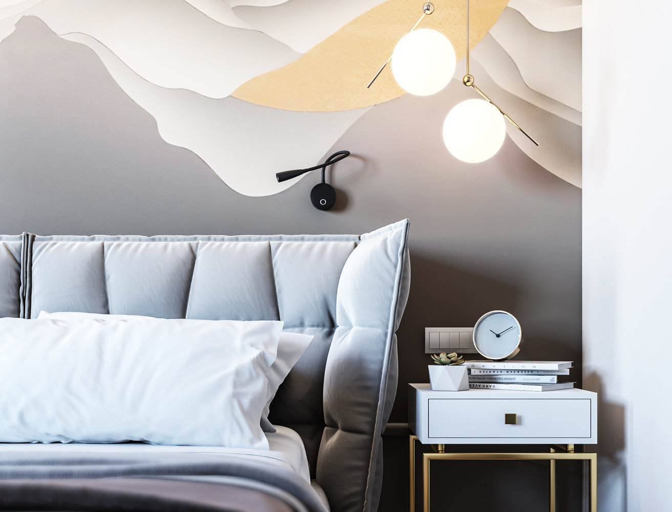 Фотография: Спальня в стиле Современный, Малогабаритная квартира, Квартира, Студия, Проект недели, Москва, Монолитный дом, до 40 метров, ЖК «Сердце Столицы», Галина Акчурина – фото на INMYROOM Фотография: Спальня в стиле Современный, Малогабаритная квартира, Квартира, Студия, Проект недели, Москва, Монолитный дом, до 40 метров, ЖК «Сердце Столицы», Галина Акчурина – фото на INMYROOM