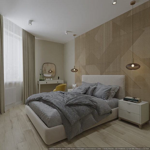 Фото из портфолио Квартира на Нахимовском – фотографии дизайна интерьеров на INMYROOM