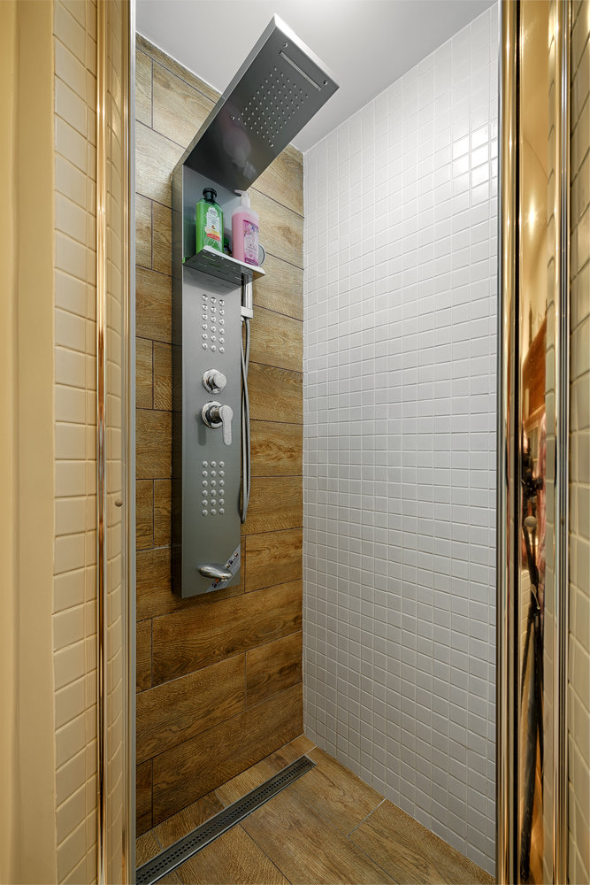 Фотография: Ванная в стиле Скандинавский, Современный, Квартира, Проект недели, Московская область, 2 комнаты, 40-60 метров, Солнечногорск – фото на INMYROOM Фотография: Ванная в стиле Скандинавский, Современный, Квартира, Проект недели, Московская область, 2 комнаты, 40-60 метров, Солнечногорск – фото на INMYROOM