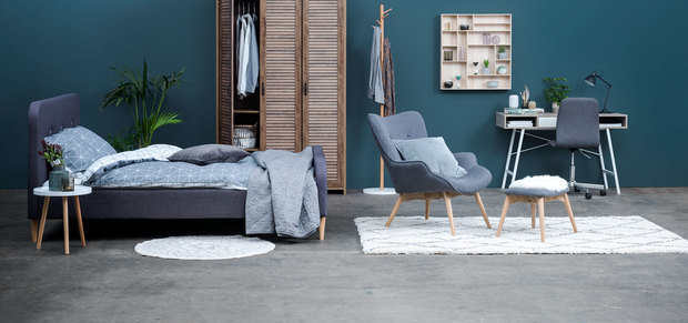 Фотография: Спальня в стиле Скандинавский – фото на INMYROOM